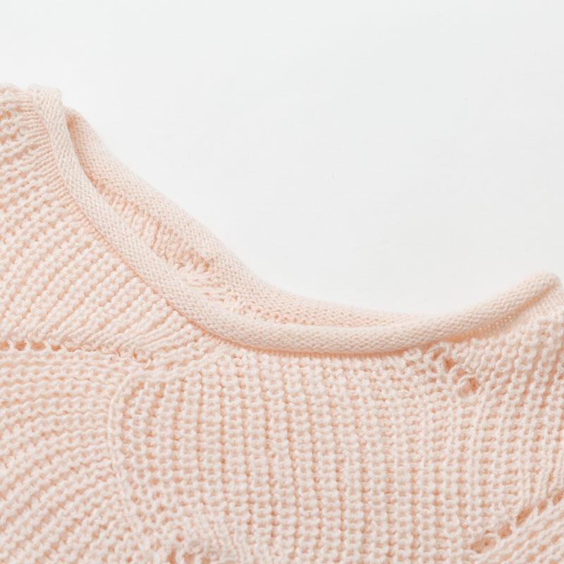 Pull Maëlys – Maille Ajourée Légère & Élégante