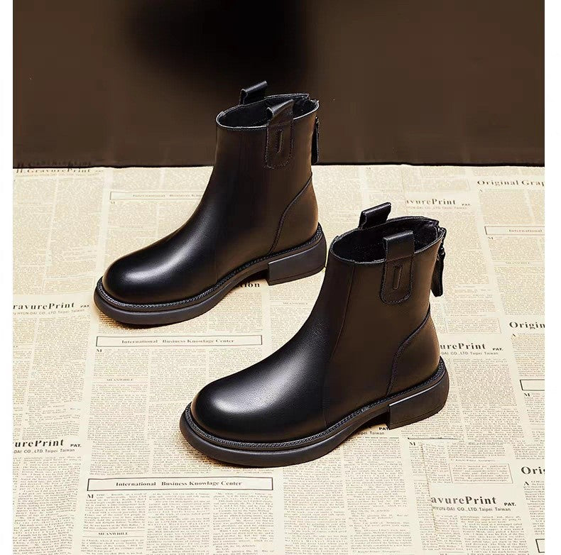 Bottines Fourrées Élégance — Chaleur & Style