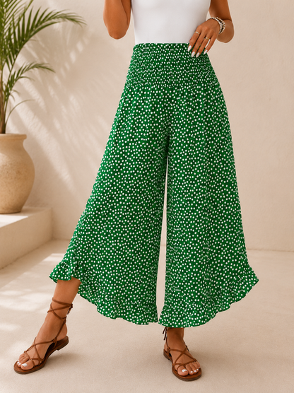 Pantalon Victoria – Large Taille Haute