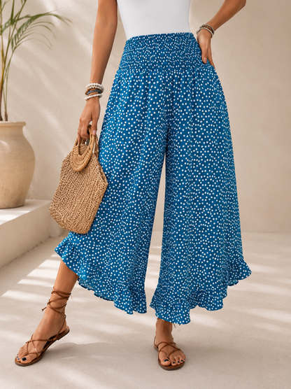 Pantalon Victoria – Large Taille Haute