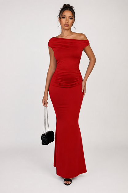 Robe Sofia – Robe Longue Plissée
