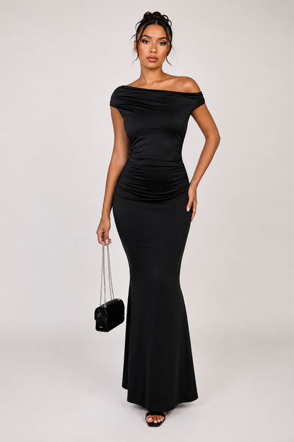 Robe Sofia – Robe Longue Plissée