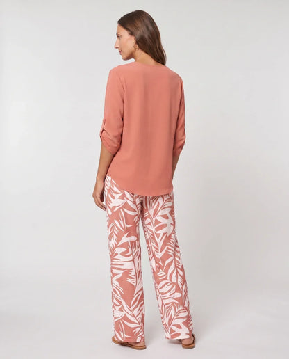 Ensemble Servane – Blouse Fluide & Pantalon Large